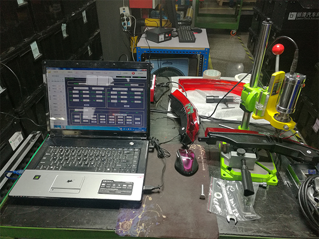 汽車車燈應力測量